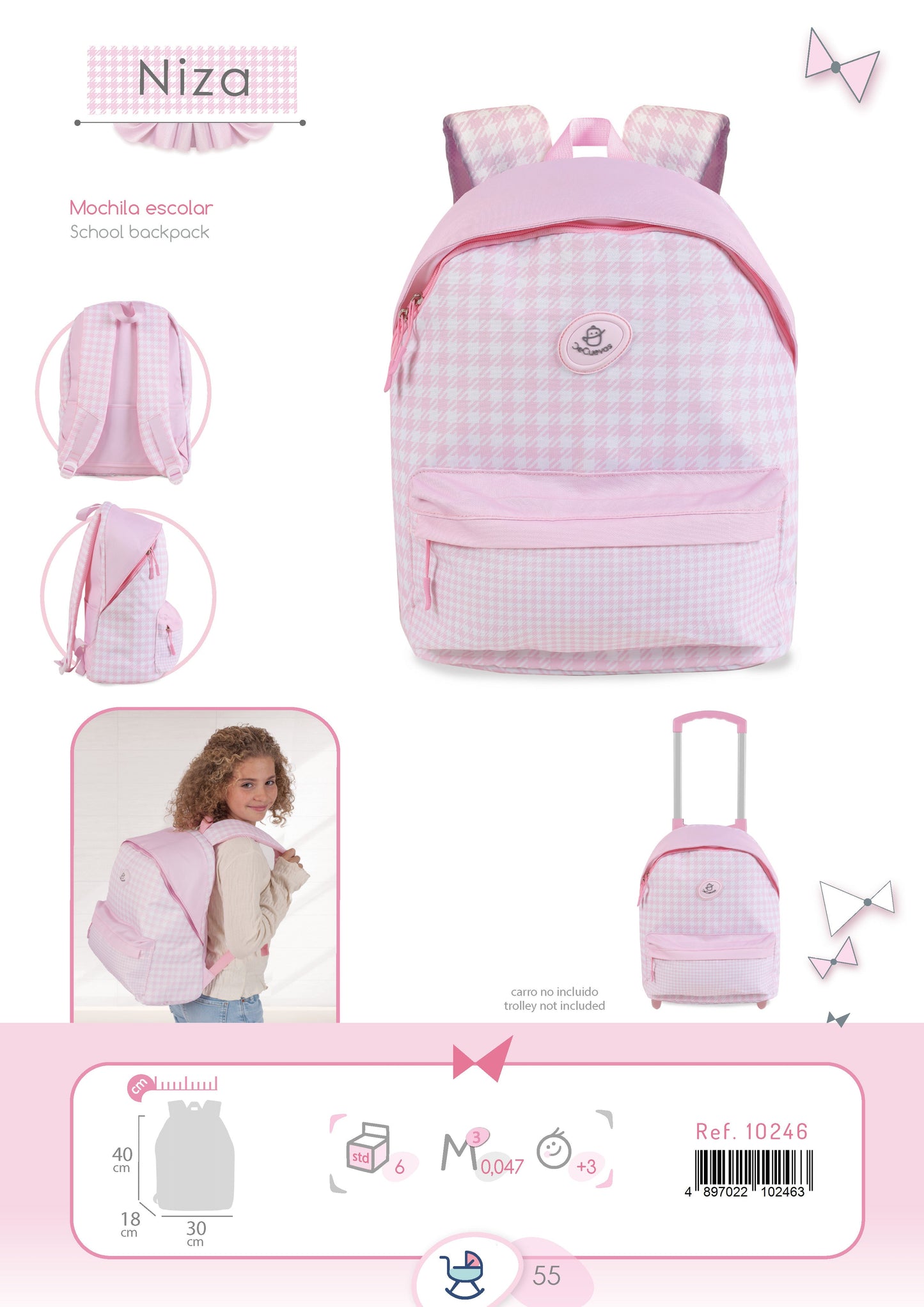 10241 Niza School Backpack