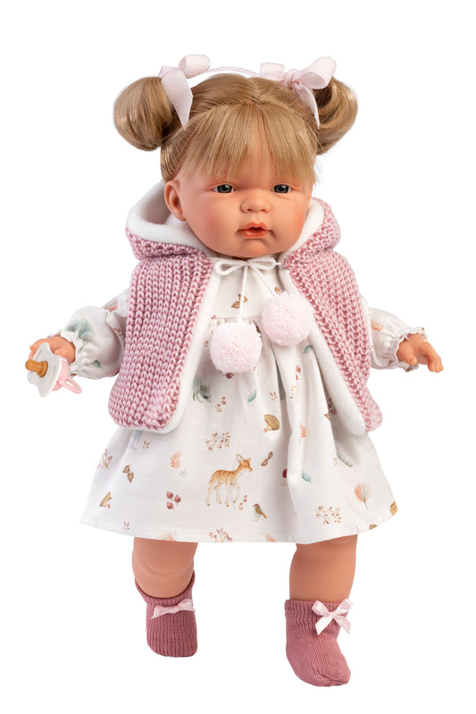 38354 Joelle Crying Baby Doll