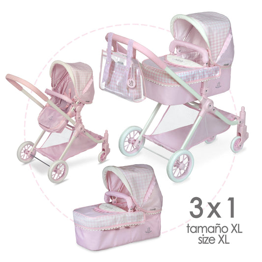 80746 Convertible 3x1 Doll's Pram