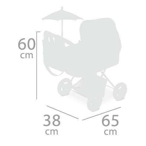 85045 Folding My First Pram Provenza Collection